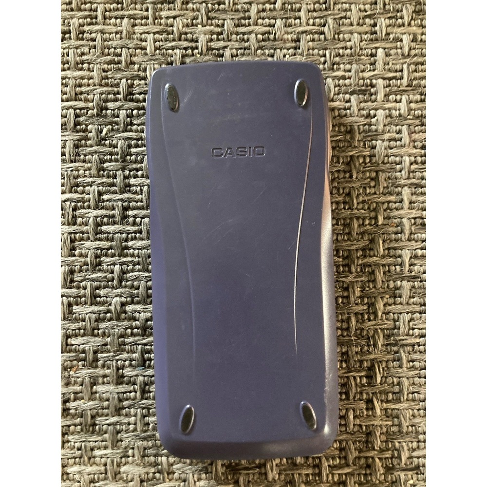 Casio FX-9750GII Graphing Calculator Blue White With Cover Tested Works - Picture 4 of 4